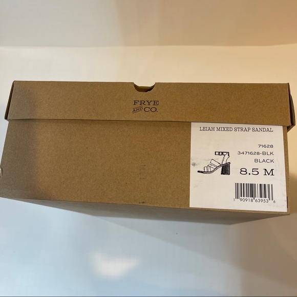 Frye and Co mixed strap heel - Picture 5 of 5